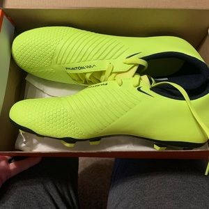 Never worn soccer cleats